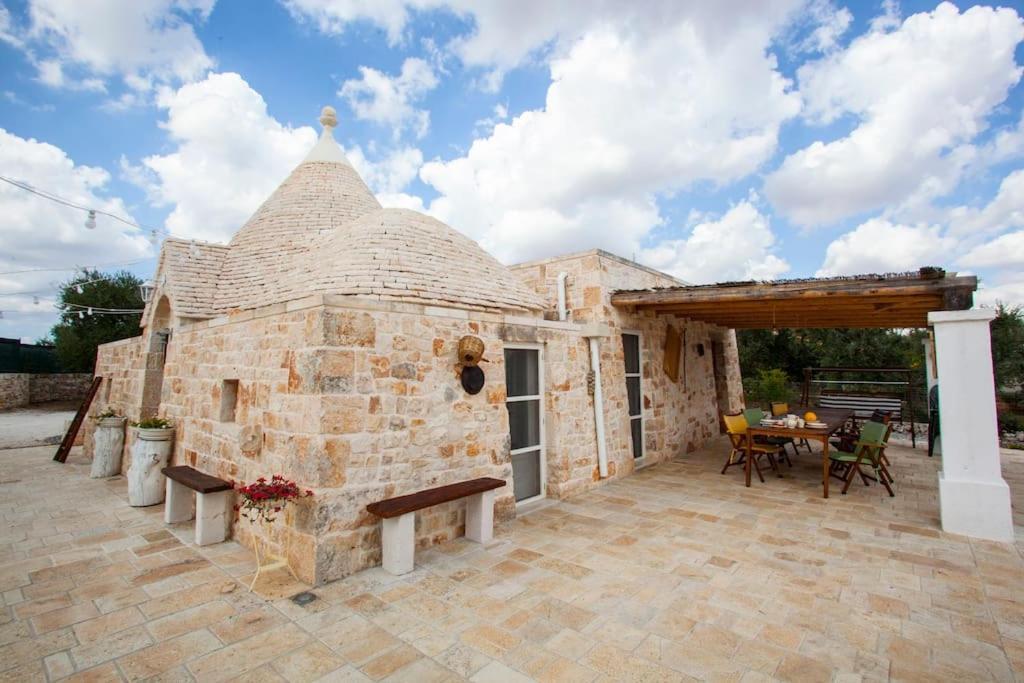 Trullo Oasi Santo Stefano - Private Pool Villa Castellana Grotte Bagian luar foto