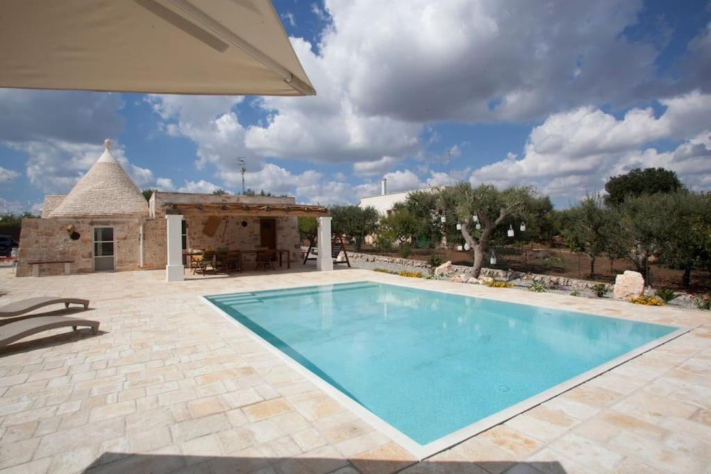 Trullo Oasi Santo Stefano - Private Pool Villa Castellana Grotte Bagian luar foto
