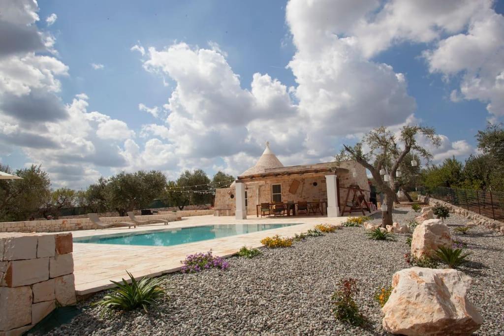 Trullo Oasi Santo Stefano - Private Pool Villa Castellana Grotte Bagian luar foto