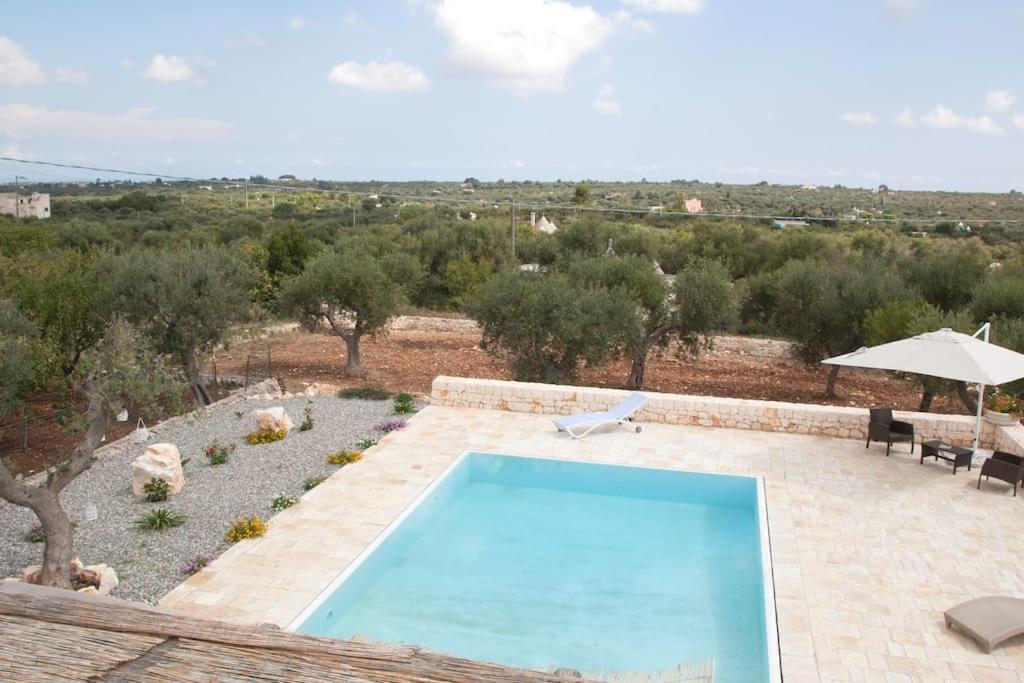 Trullo Oasi Santo Stefano - Private Pool Villa Castellana Grotte Bagian luar foto