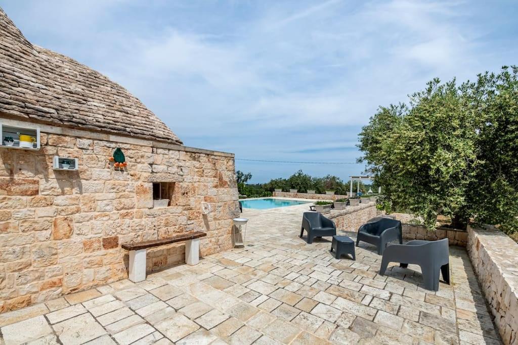 Trullo Oasi Santo Stefano - Private Pool Villa Castellana Grotte Bagian luar foto