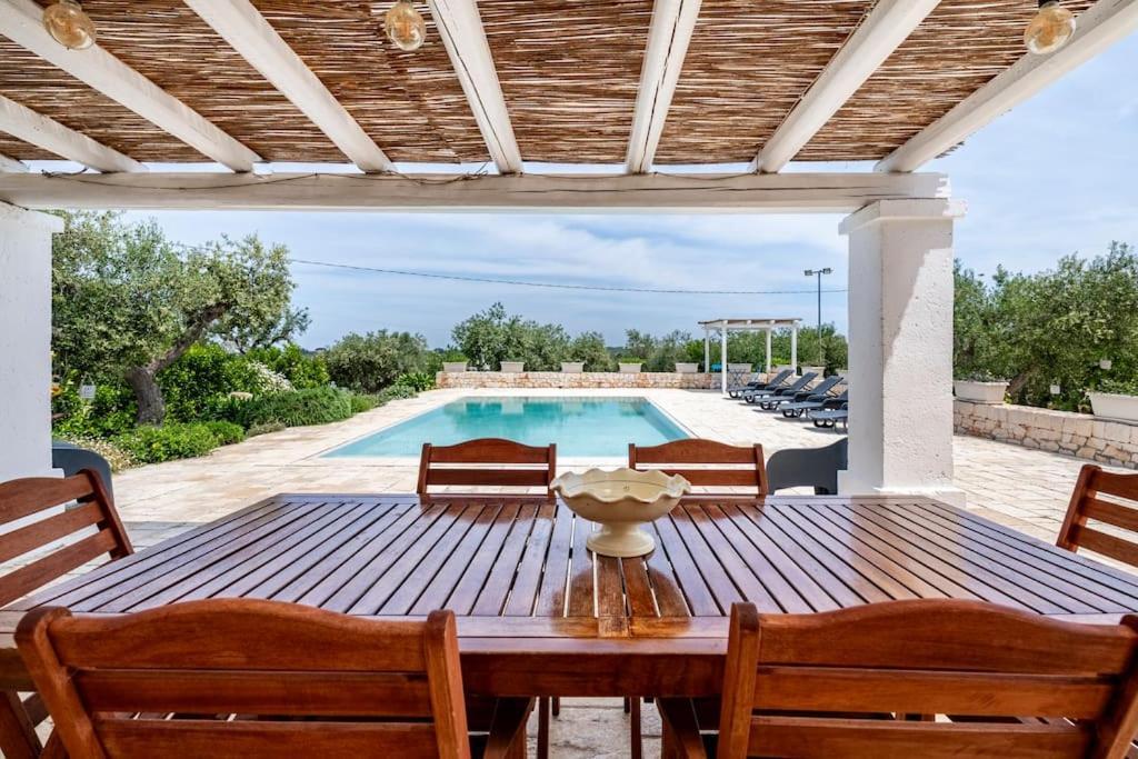 Trullo Oasi Santo Stefano - Private Pool Villa Castellana Grotte Bagian luar foto