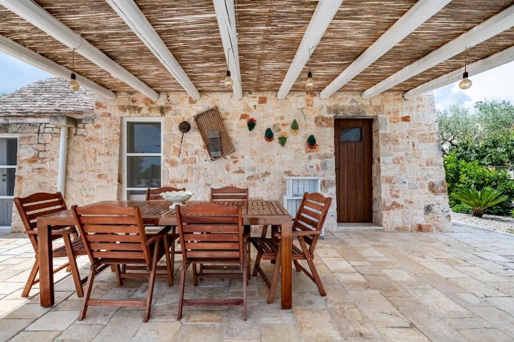 Trullo Oasi Santo Stefano - Private Pool Villa Castellana Grotte Bagian luar foto