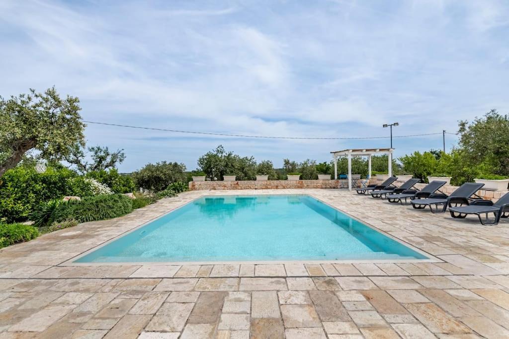 Trullo Oasi Santo Stefano - Private Pool Villa Castellana Grotte Bagian luar foto