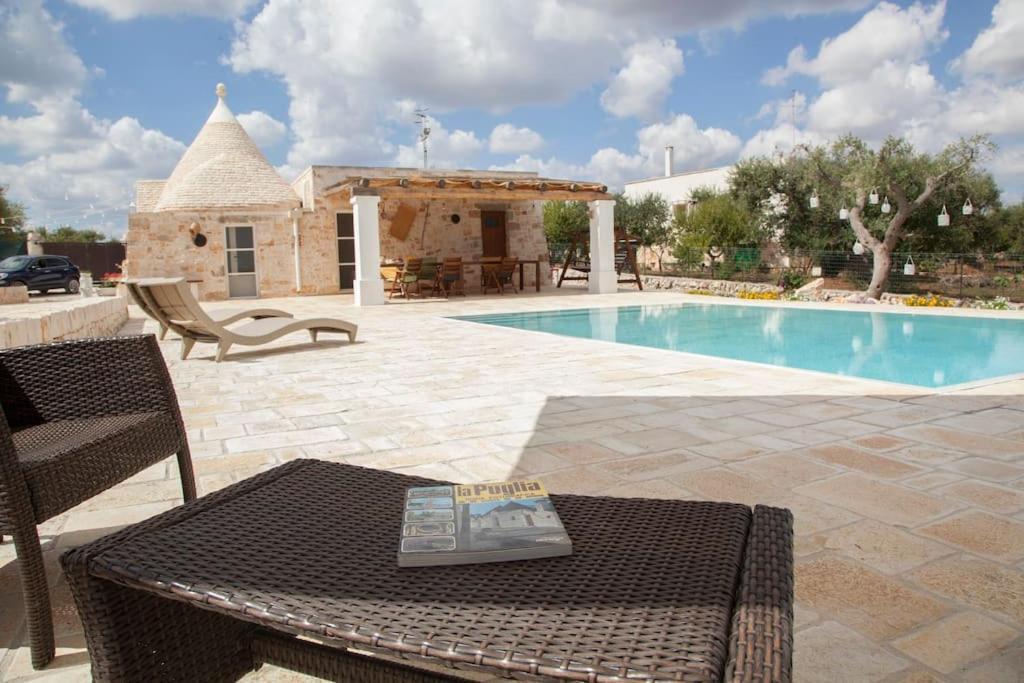 Trullo Oasi Santo Stefano - Private Pool Villa Castellana Grotte Bagian luar foto