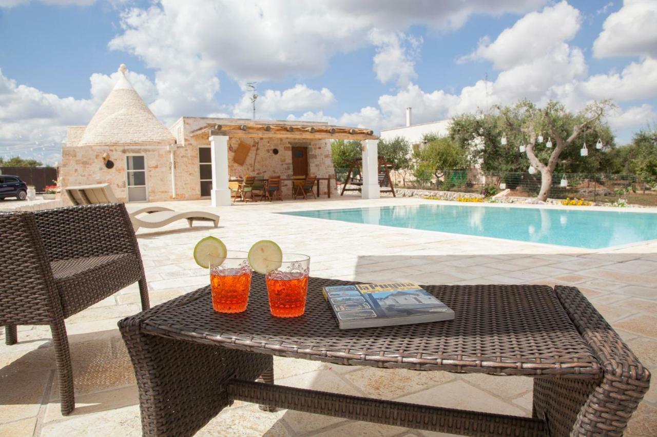 Trullo Oasi Santo Stefano - Private Pool Villa Castellana Grotte Bagian luar foto
